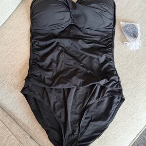 Anne Cole Classic Black Swimwear